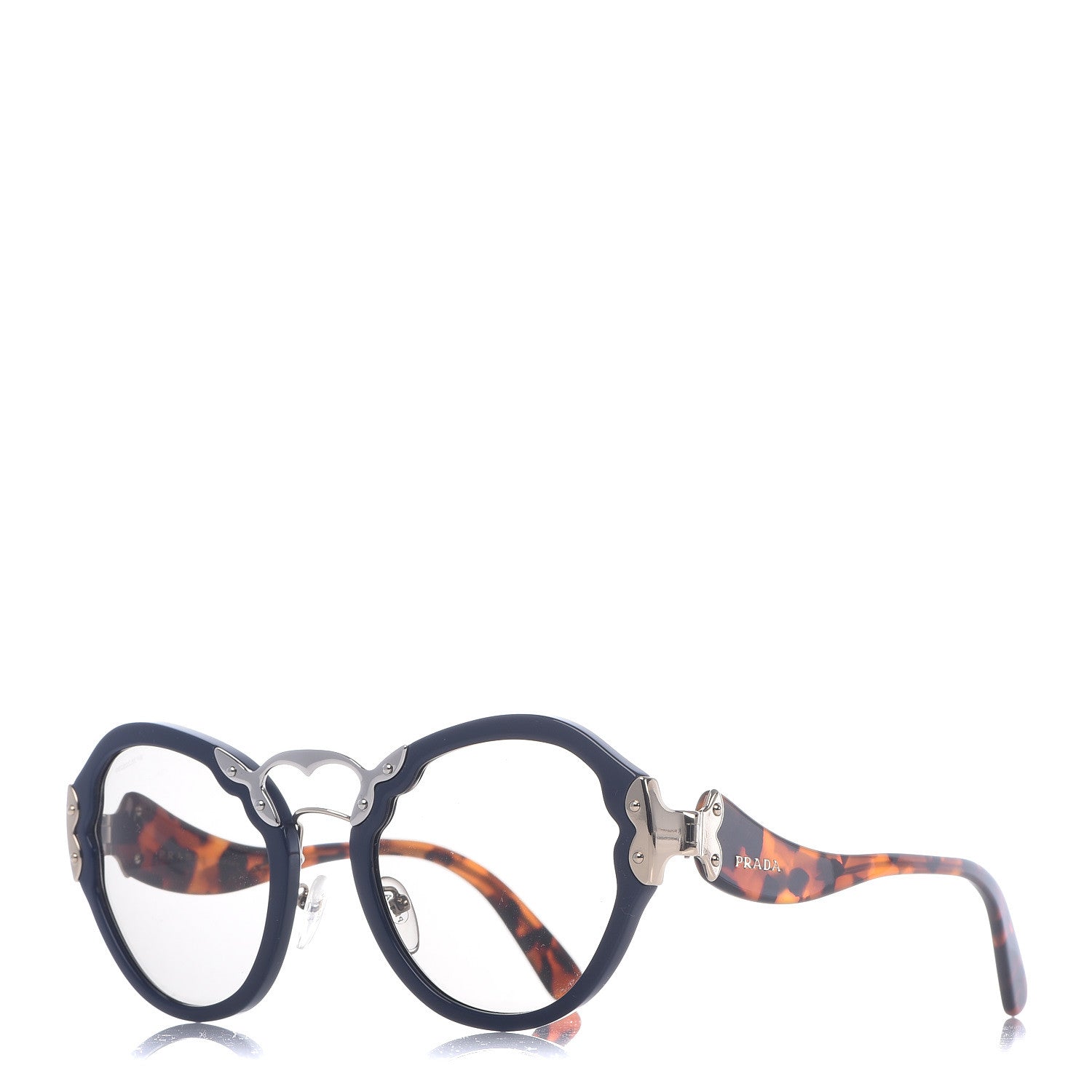 Prada Sunglasses SPR 09T Blue Tortoise 1 of 7