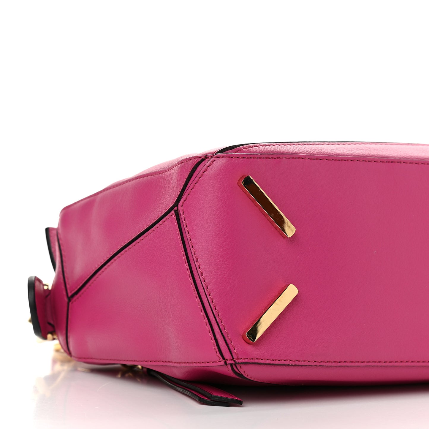 Calfskin Small Puzzle Bag Fuchsia