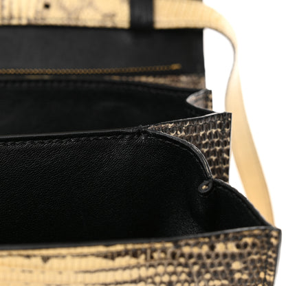 Celine Lizard Medium Classic Box Flap Bag Natural 13 of 13