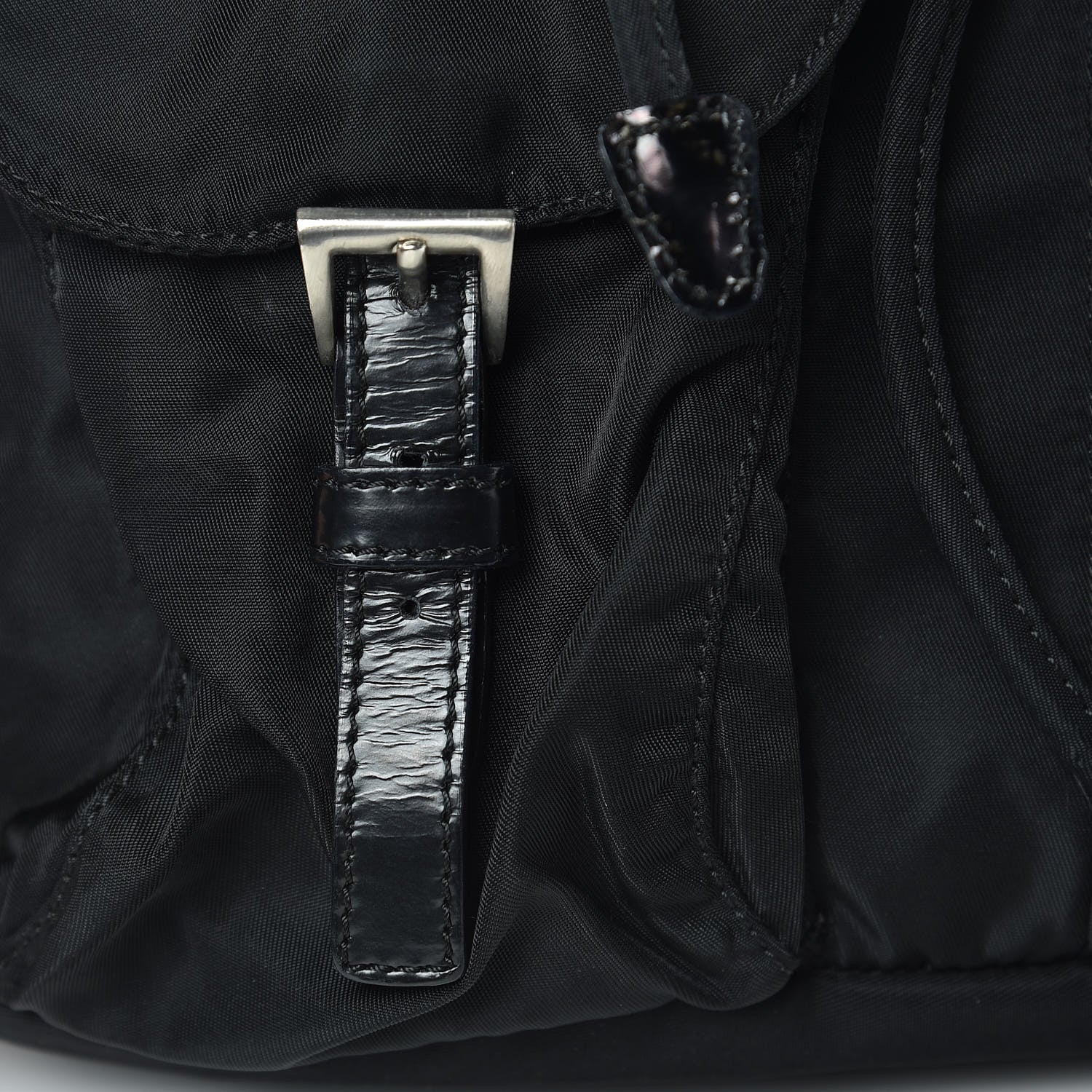 Prada Tessuto Nylon Vela Small Backpack Black 7 of 27