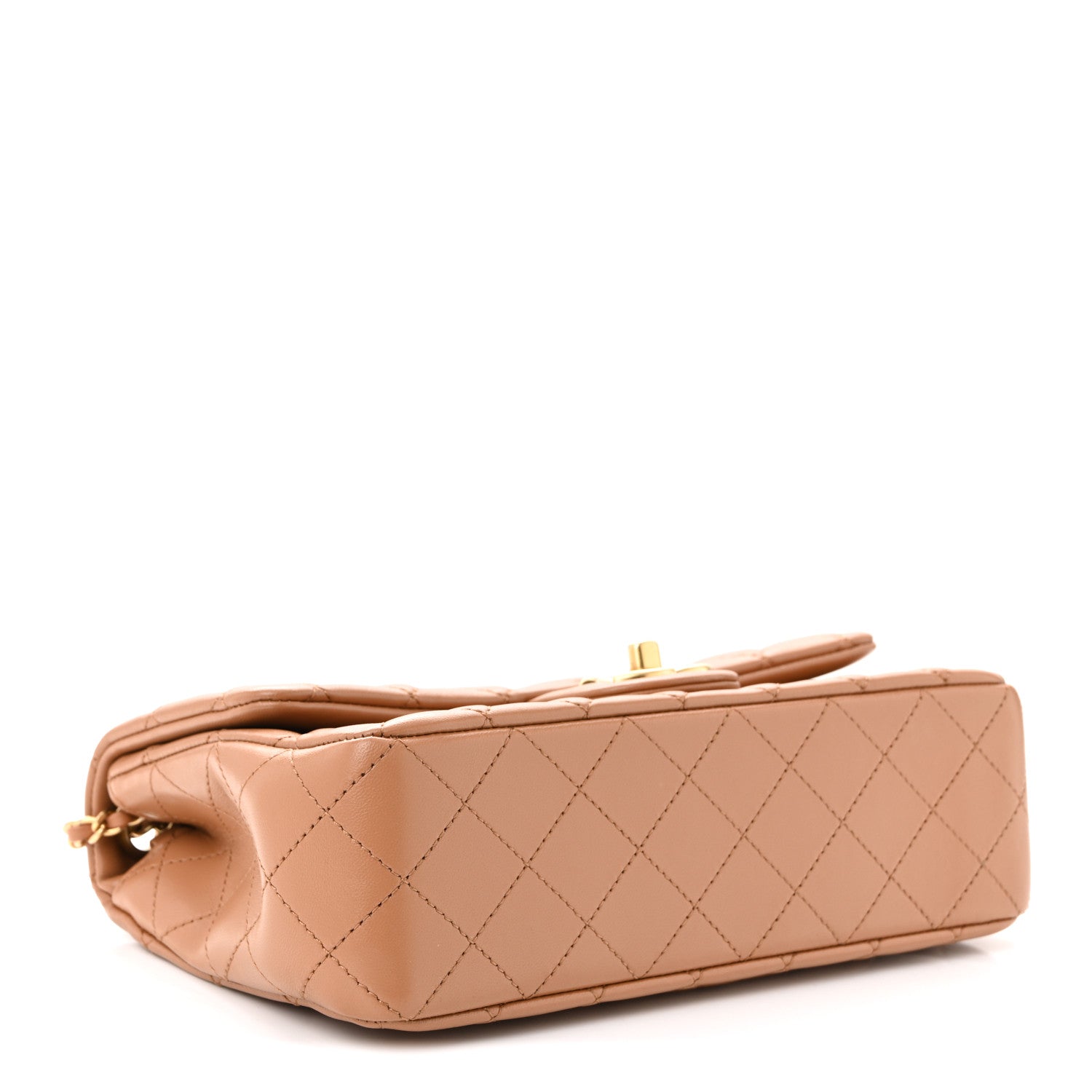 Chanel Lambskin Quilted Small CC Crush Flap Brown 4 of 10