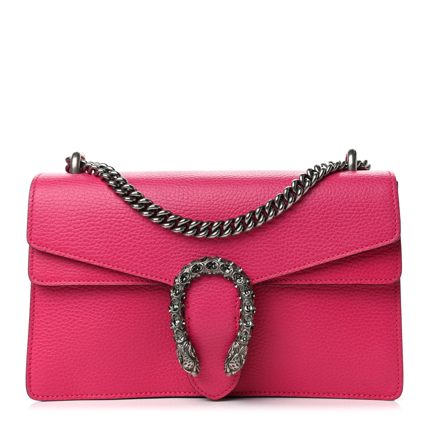 Dollar Calfskin Small Dionysus Shoulder Bag Box Pink