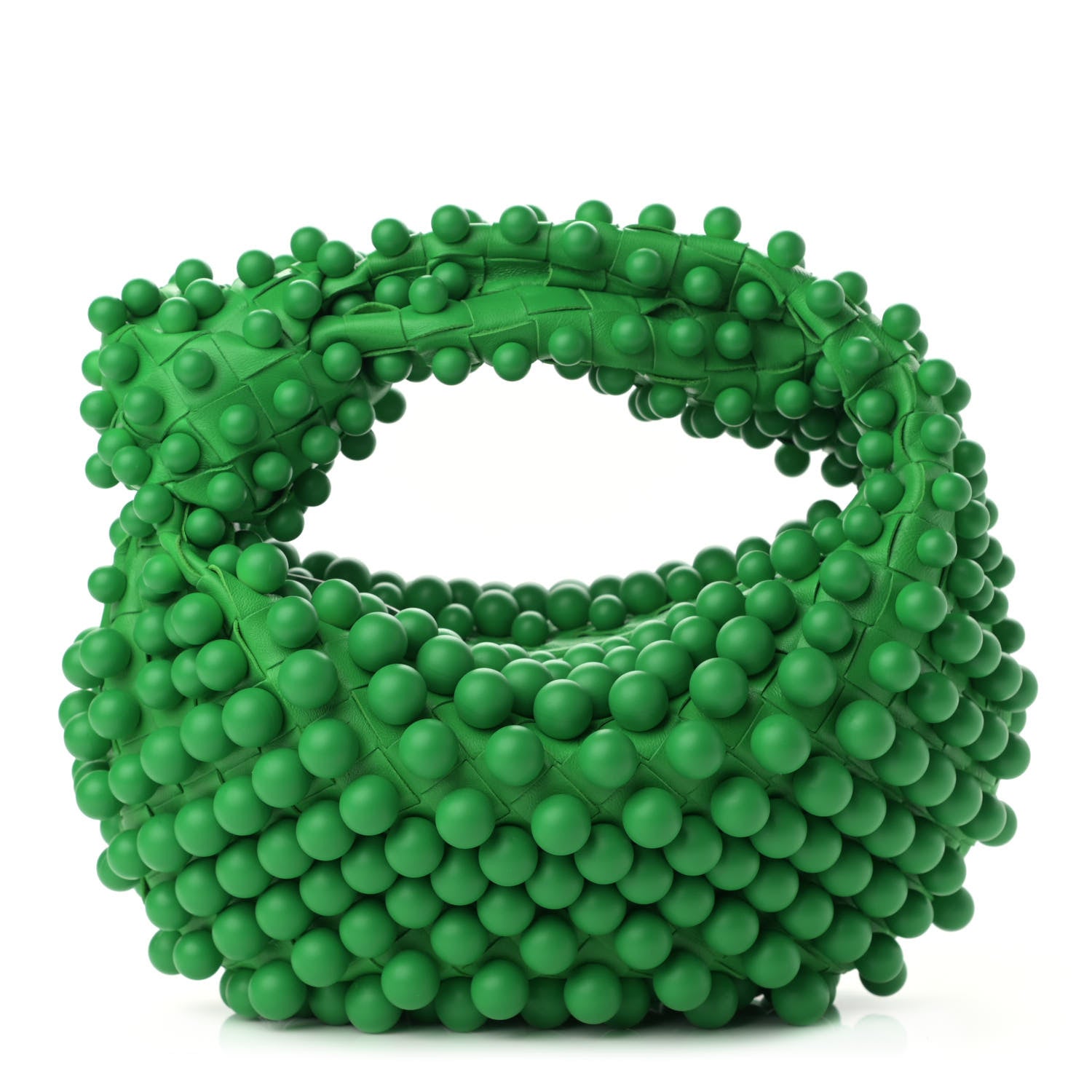 Bottega Veneta Nappa Studded Intrecciato Mini Jodie Parakeet 1 of 11