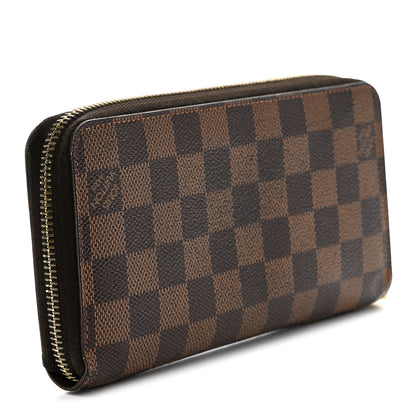 Louis Vuitton Damier Ebene Zippy Wallet 3 of 9