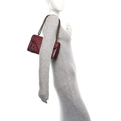 Bottega Veneta French Calfskin Intrecciato City Knot Bag Burgundy 2 of 9