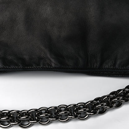 Chanel Lambskin Large Soft and Chain Hobo Black 12 of 12