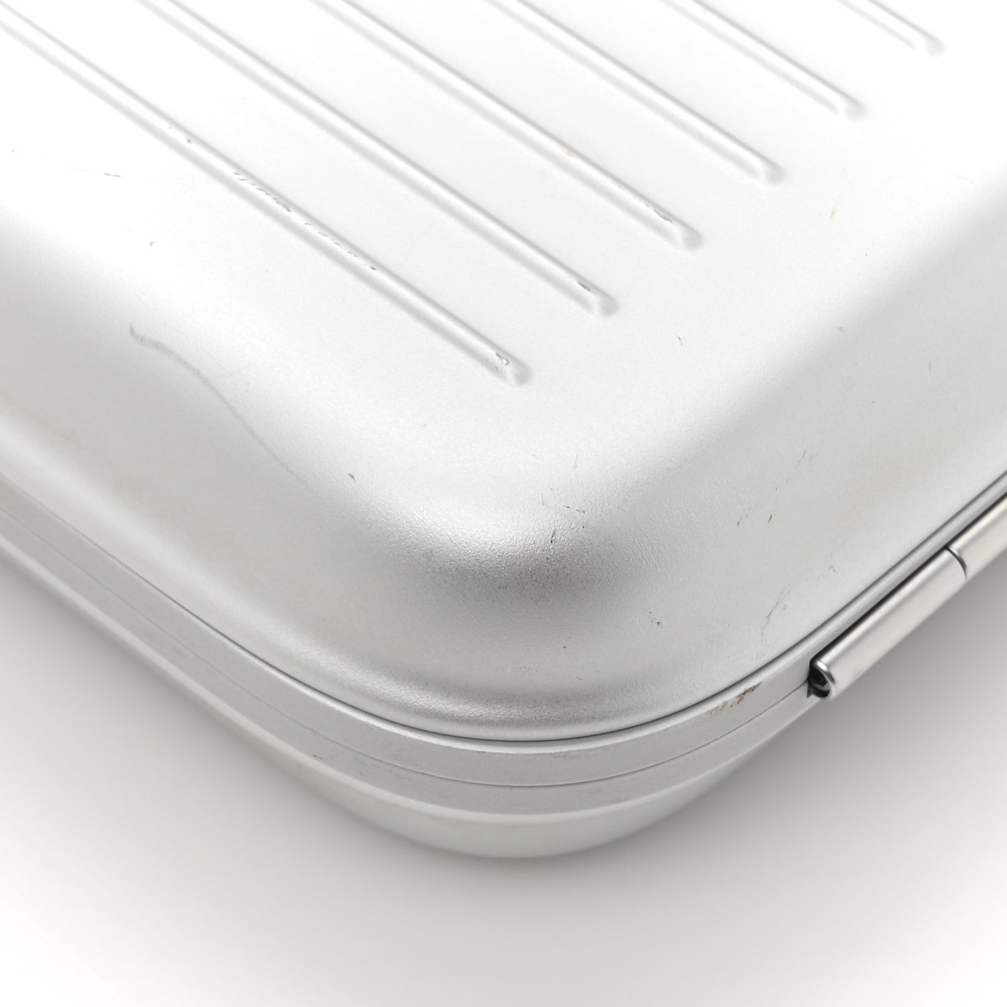Aluminum Personal Sling Clutch Silver