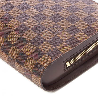 Louis Vuitton Damier Ebene Pochette Saint Louis Clutch 4 of 7