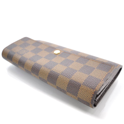 Louis Vuitton Damier Ebene Sarah Wallet 4 of 7