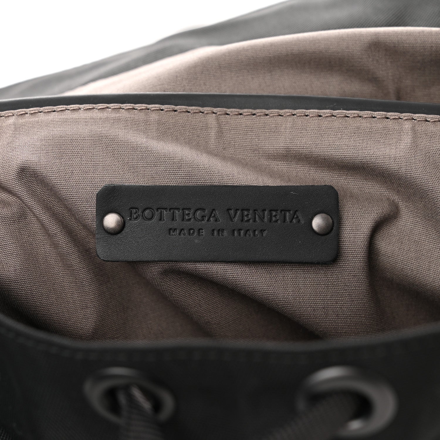 Bottega Veneta Nylon Intrecciato Backpack Black 6 of 10