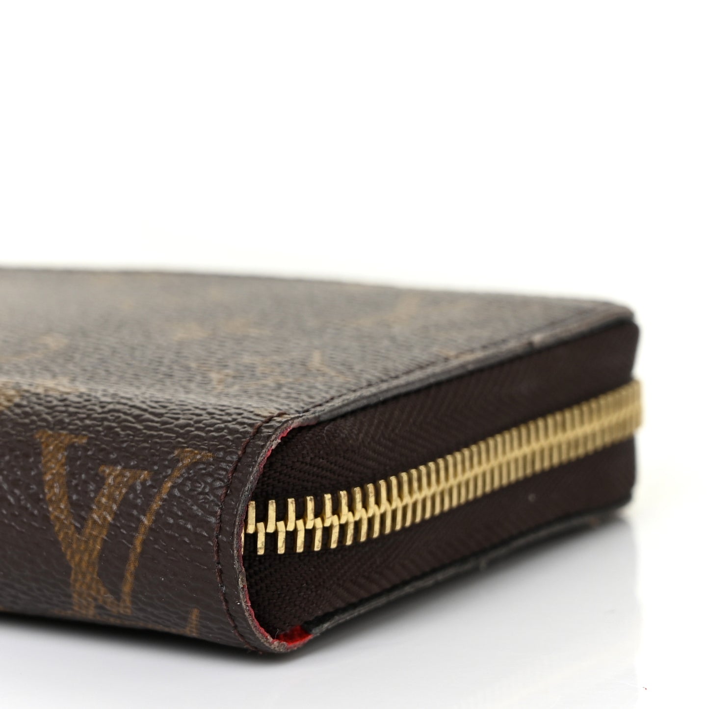 Monogram Zippy Wallet Coquelicot