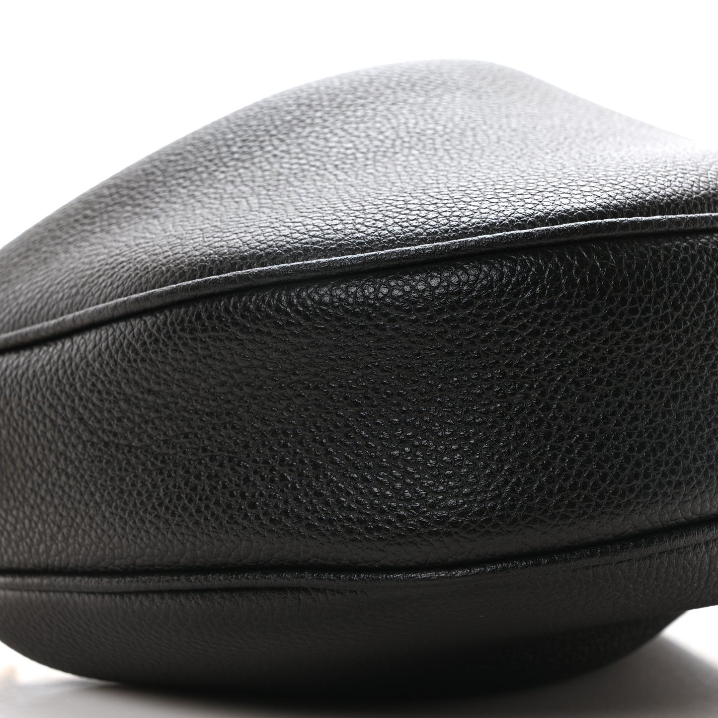 Supple Grained Calfskin Teen Lulu Shoulder Bag Black