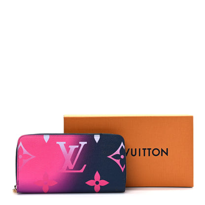 Louis Vuitton Monogram Giant Spring In The City Zippy Wallet Midnight Fuchsia 7 of 7