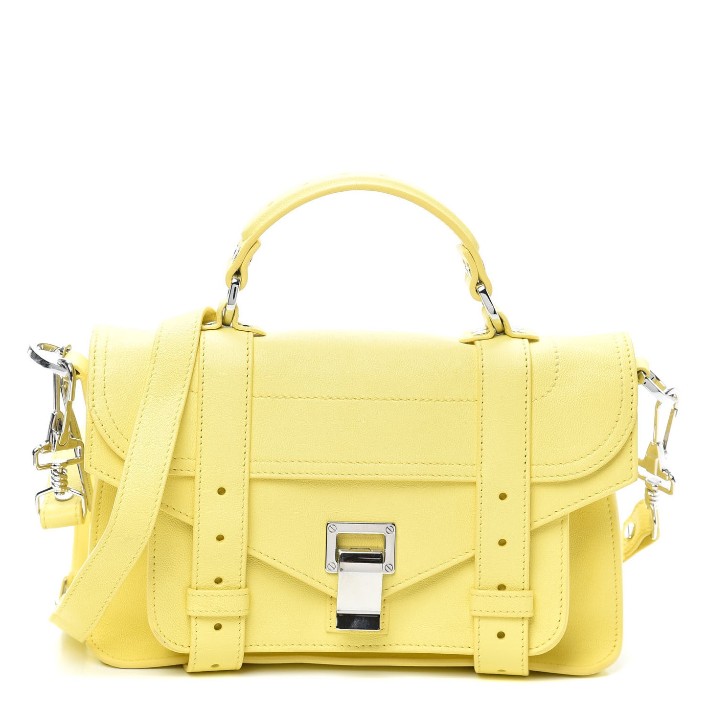 Lambskin Tiny PS1 Canary Yellow