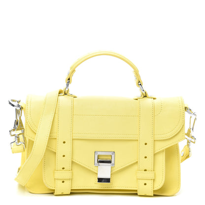 Proenza Schouler Lambskin Tiny PS1 Canary Yellow 1 of 8