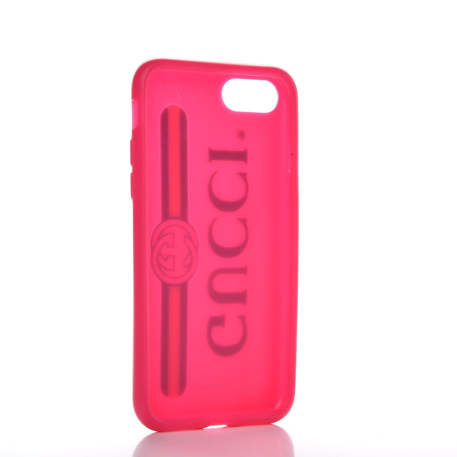 Gucci Rubber Print iPhone 8 Case Pink 3 of 6
