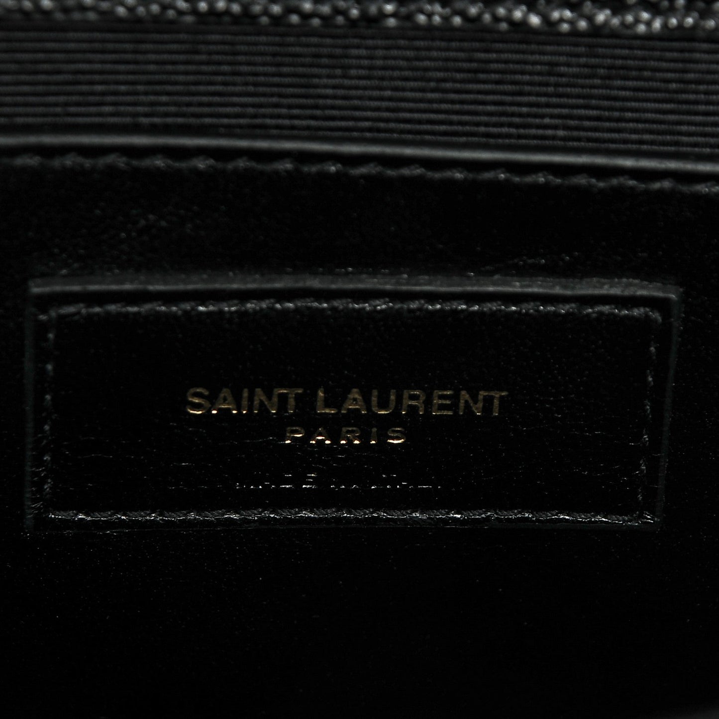 Grain De Poudre Medium Classic Monogram Kate Satchel Black