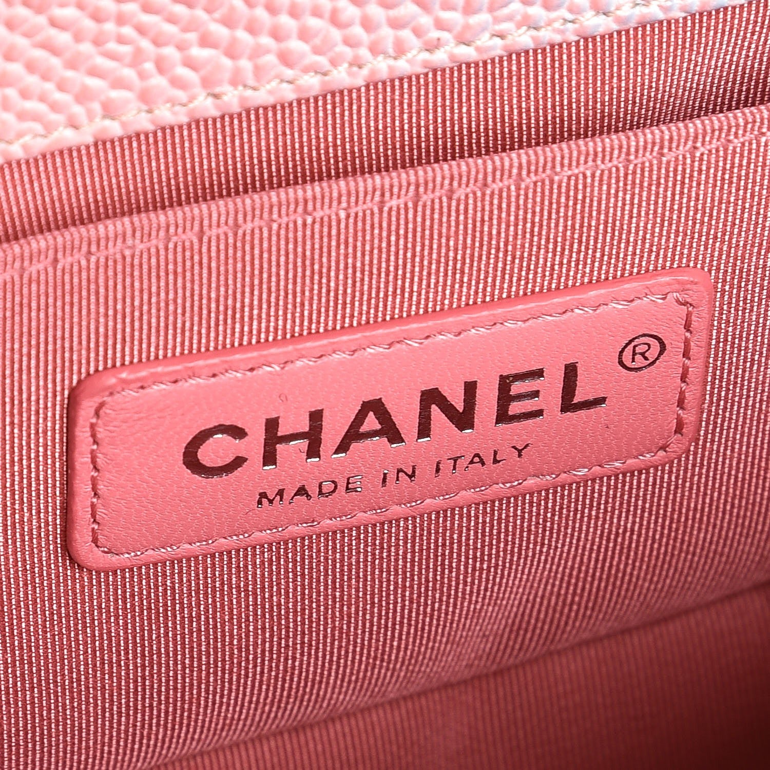 Chanel Caviar Quilted Small Rainbow Boy Flap Multicolor 6 of 7