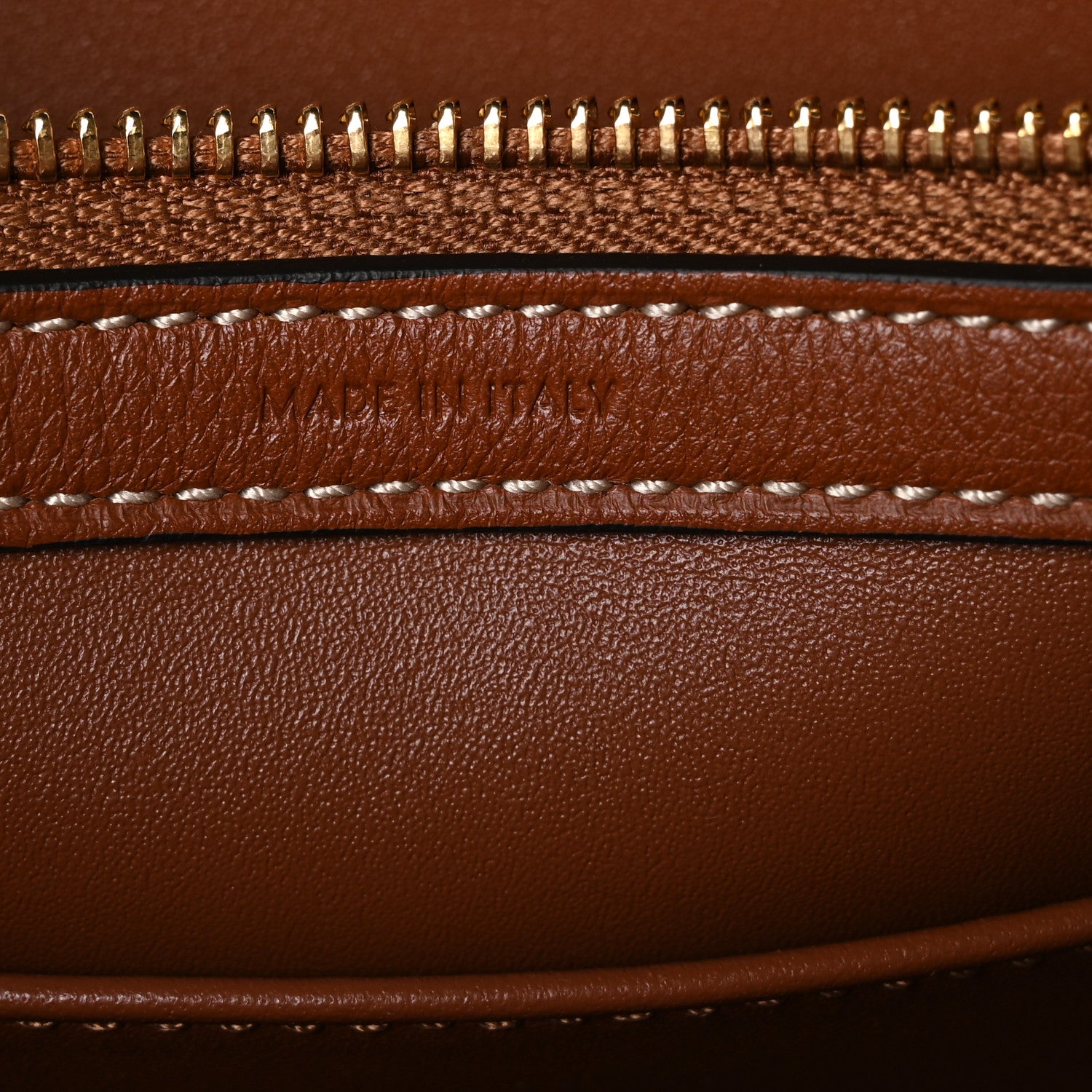 Celine Supple Calfskin Medium Conti Tan 5 of 10