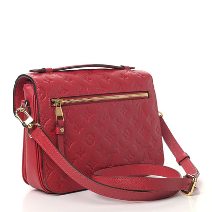 Louis Vuitton Empreinte Pochette Metis Scarlet 2 of 5