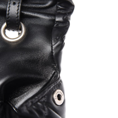 Balenciaga Nappa Calfskin Quilted Large Touch Shoulder Bag Black 8 of 14