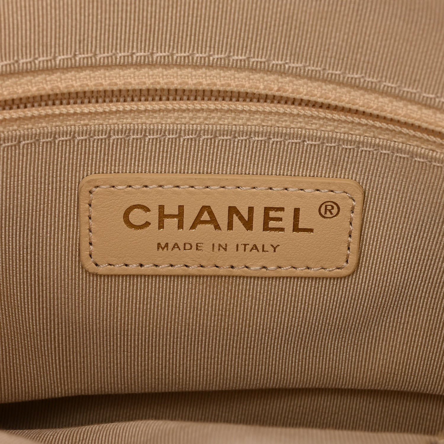 Chanel Goatskin Quilted Tri-Color Small In & Out Camera Case Black White Beige 6 of 12