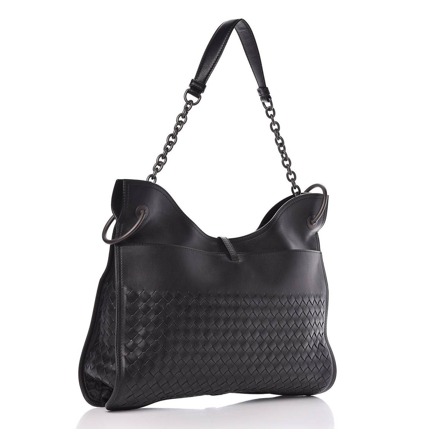 Nappa Intrecciato Beverly '71/'16 Bag Black