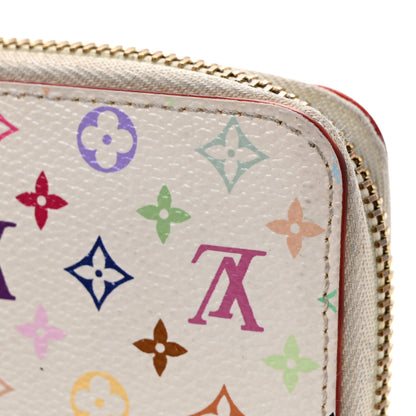Louis Vuitton Monogram Multicolor Zippy Wallet White Litchi 13 of 13