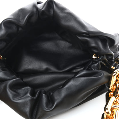 Bottega Veneta Calfskin The Pouch Chain Black 5 of 9