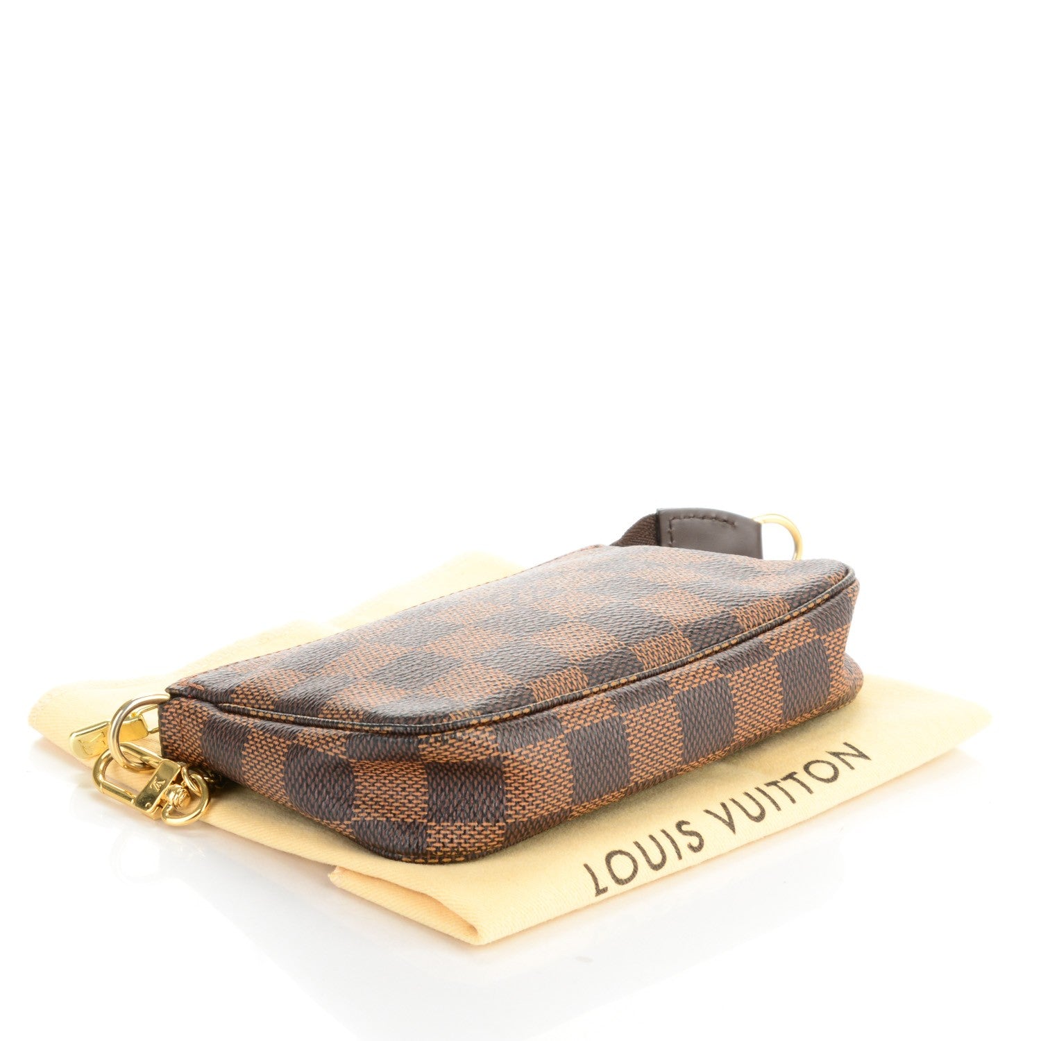 Louis Vuitton Damier Ebene Mini Pochette Accessories 4 of 7
