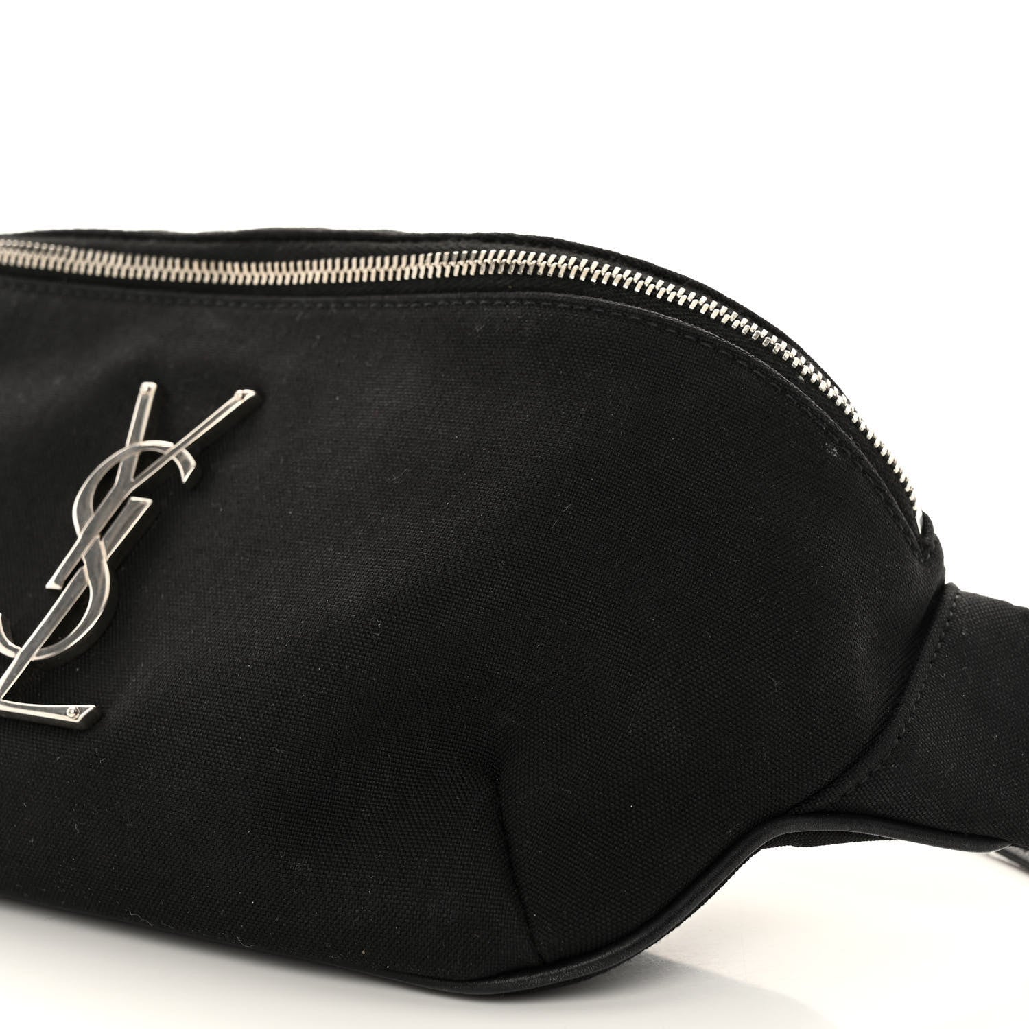 Saint Laurent Canvas Monogram Belt Bag Black 10 of 10