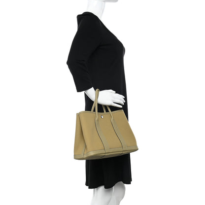 Hermes Toile Negonda Garden Party 30 TPM Poussiere 2 of 11