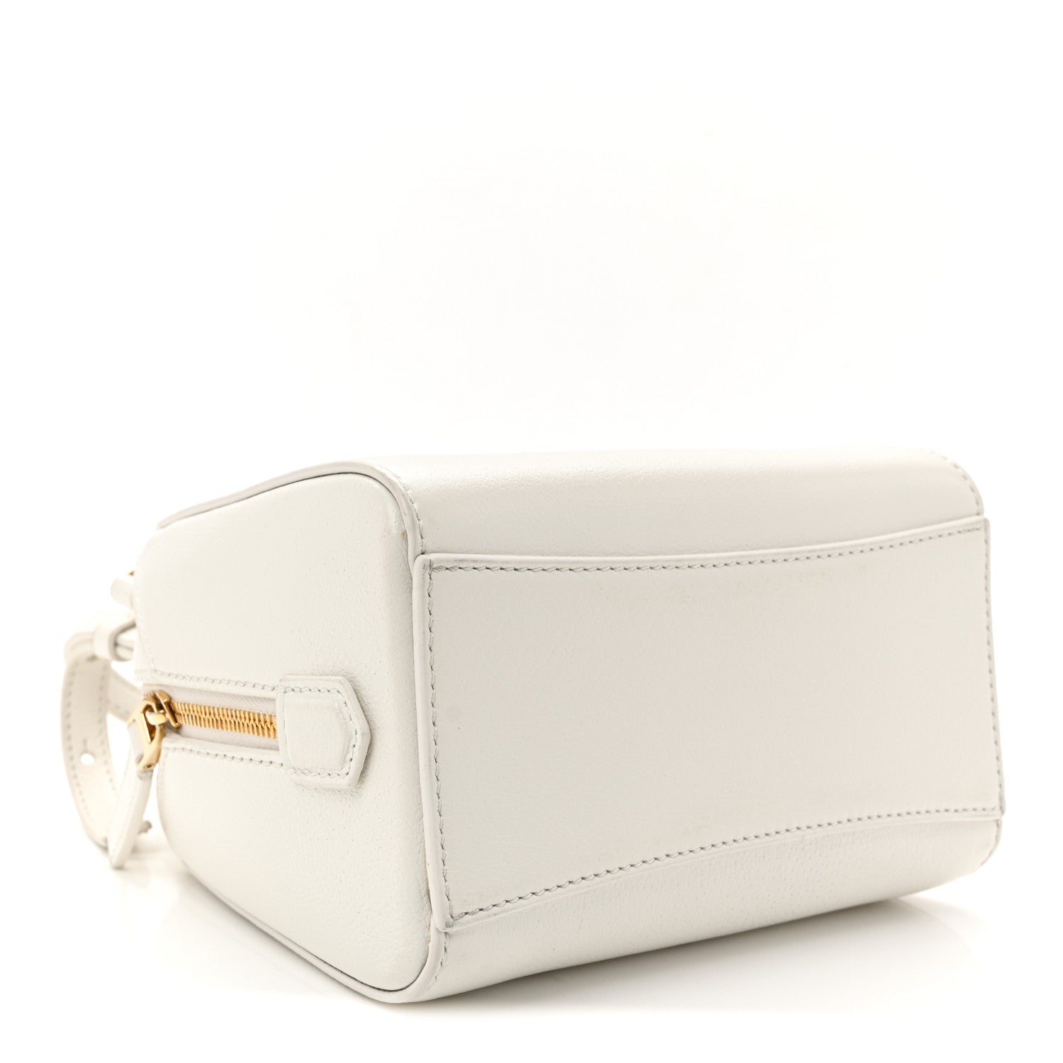 Givenchy Tumbled Buffalo Micro Antigona Cube Bag White 4 of 9