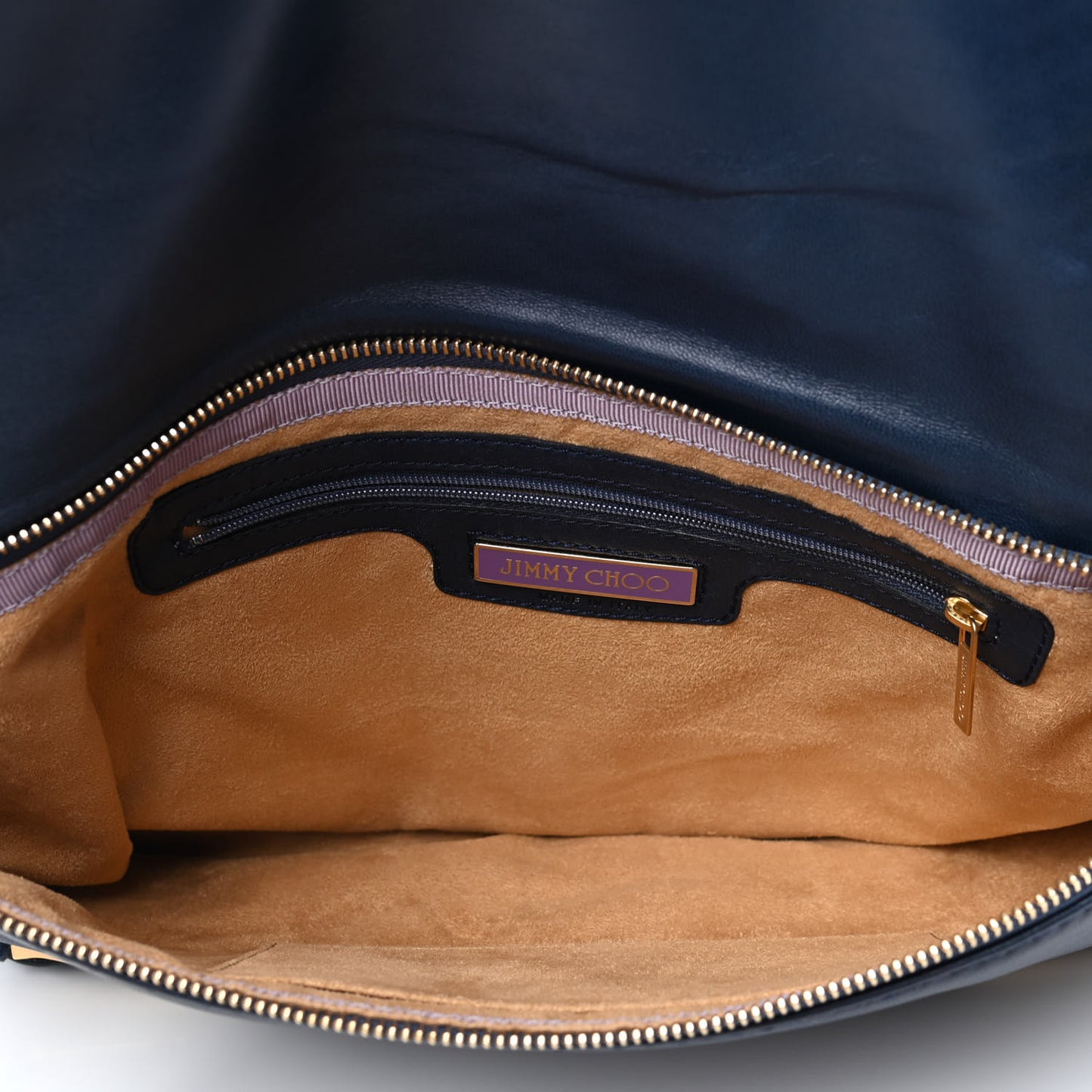 Snakeskin Troy Clutch Blue