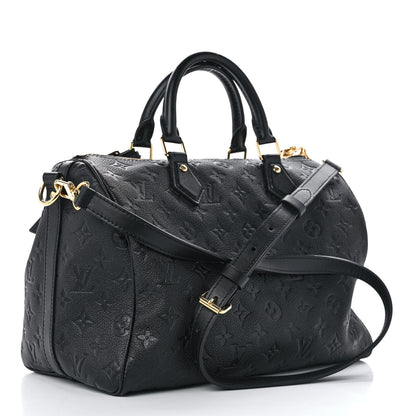 Louis Vuitton Empreinte Monogram Speedy Soft 30 Black 3 of 11