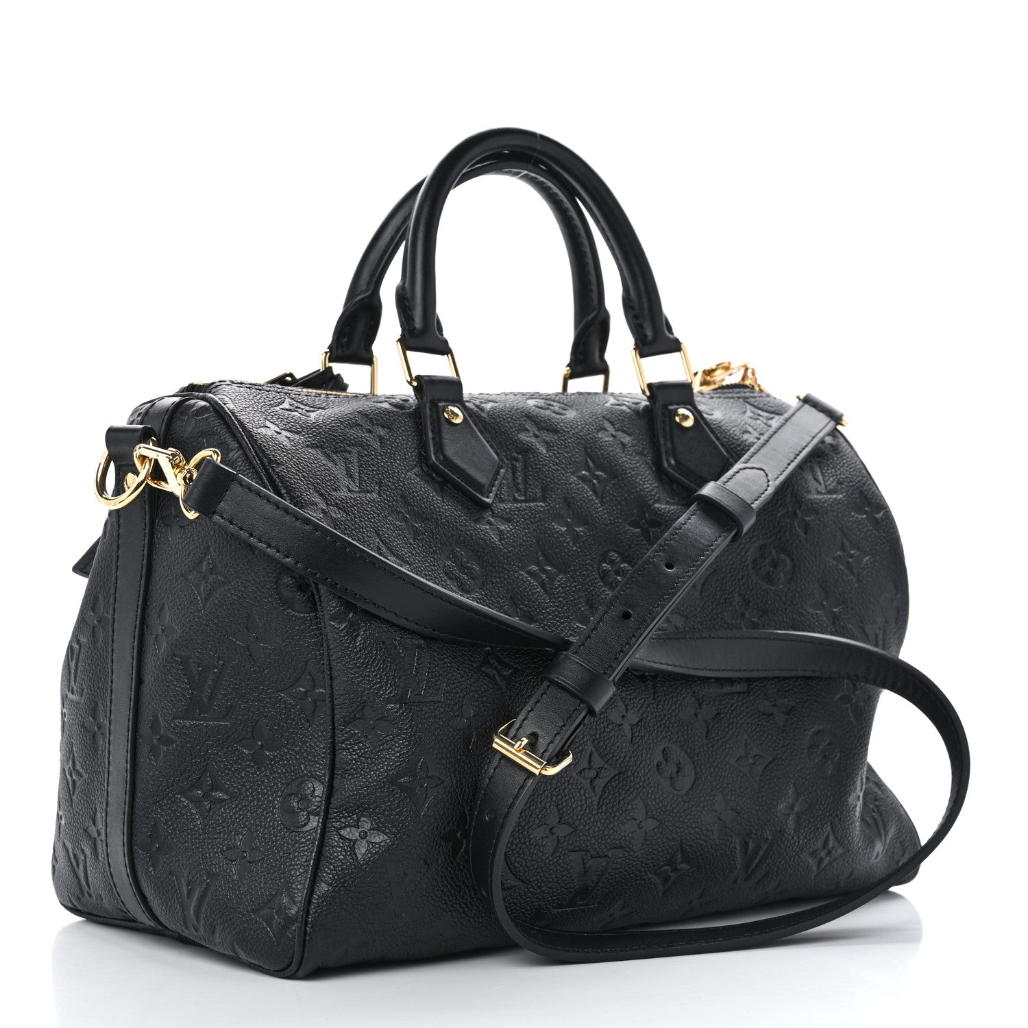 Louis Vuitton Empreinte Monogram Speedy Soft 30 Black 3 of 11