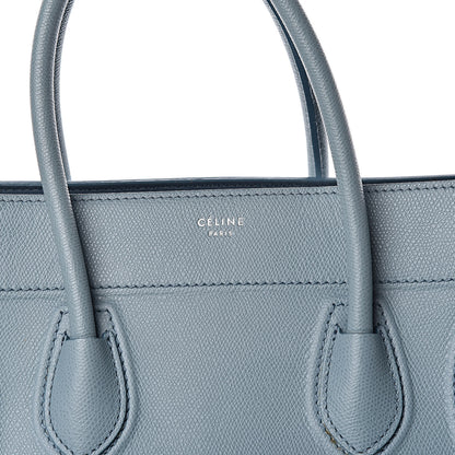 Celine Grained Calfskin Medium Phantom Luggage Sky Blue 8 of 10