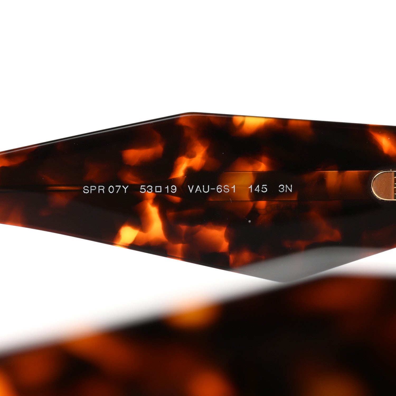 Prada Acetate Symbole Sunglasses SPR 07Y Brown 6 of 8