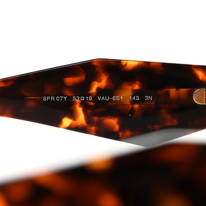Prada Acetate Symbole Sunglasses SPR 07Y Brown 6 of 8
