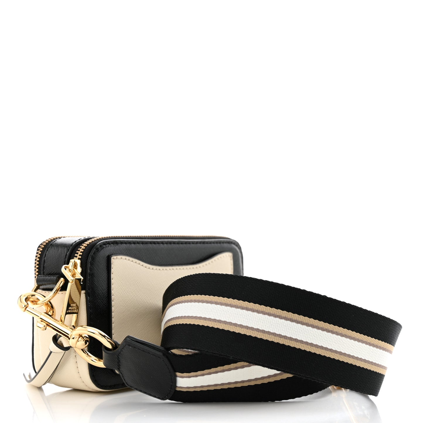 Saffiano Small Snapshot Camera Bag New Cloud White Multicolor