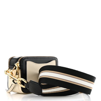 Marc Jacobs Saffiano Small Snapshot Camera Bag New Cloud White Multicolor 4 of 12