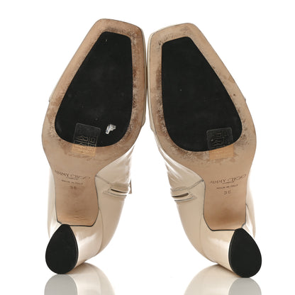 Jimmy Choo Patent Boots 36 Beige 7 of 21