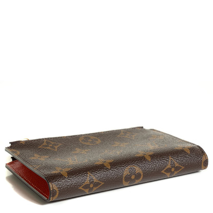 Louis Vuitton Monogram Compact Adele Wallet Piment 4 of 8