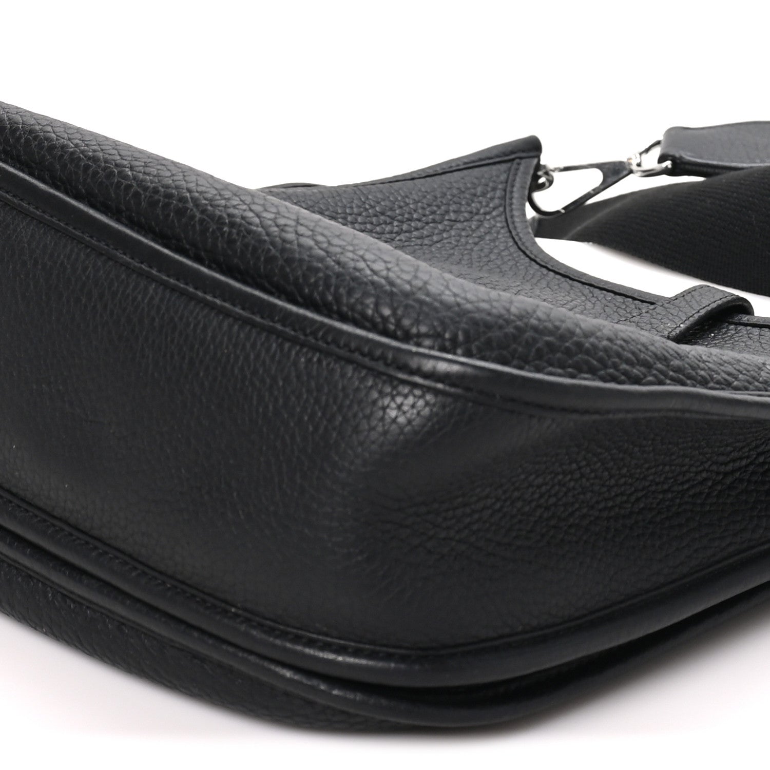 Hermes Taurillon Clemence Evelyne III PM Black 10 of 10