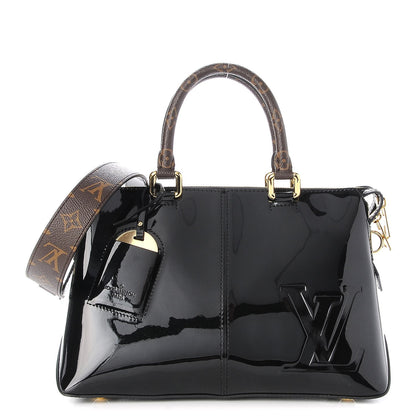 Louis Vuitton Patent Calfskin Miroir Tote Black 1 of 9
