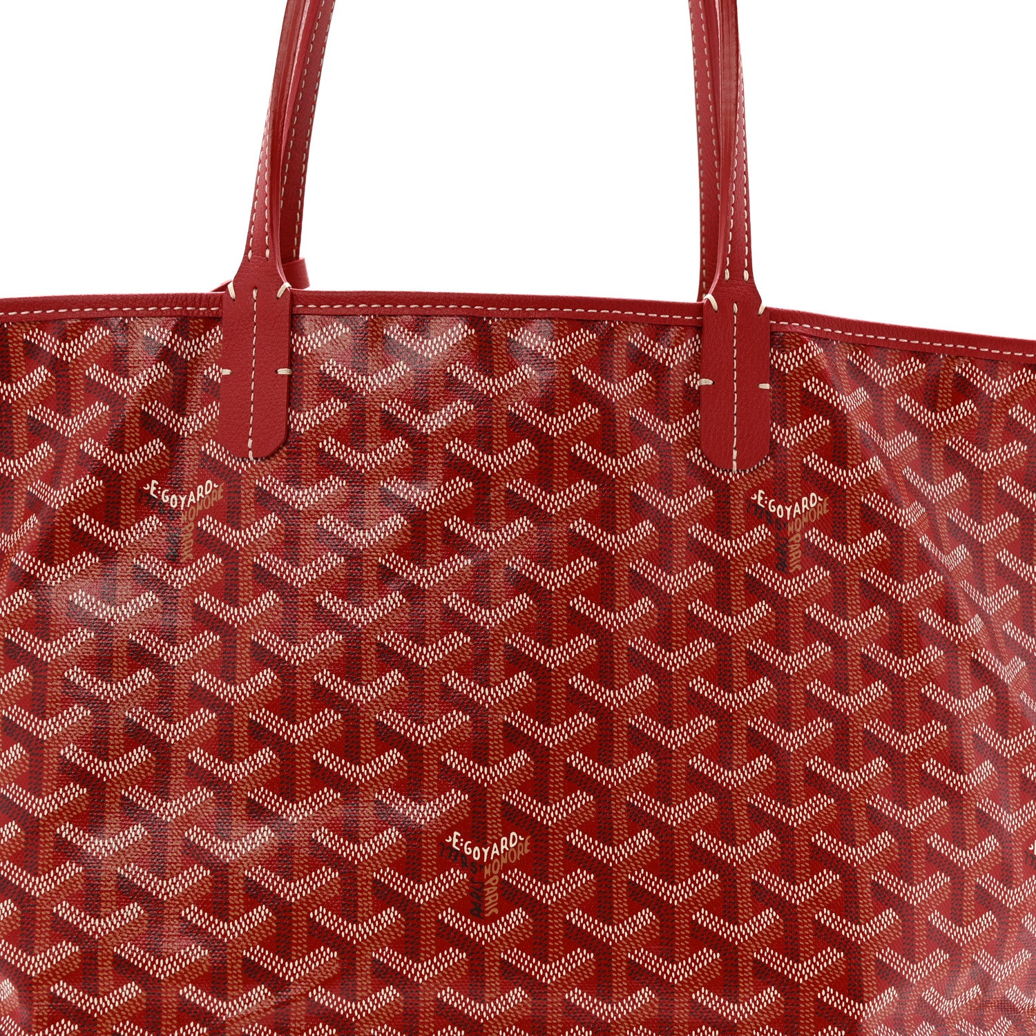 Goyard Goyardine Saint Louis PM Red 9 of 11