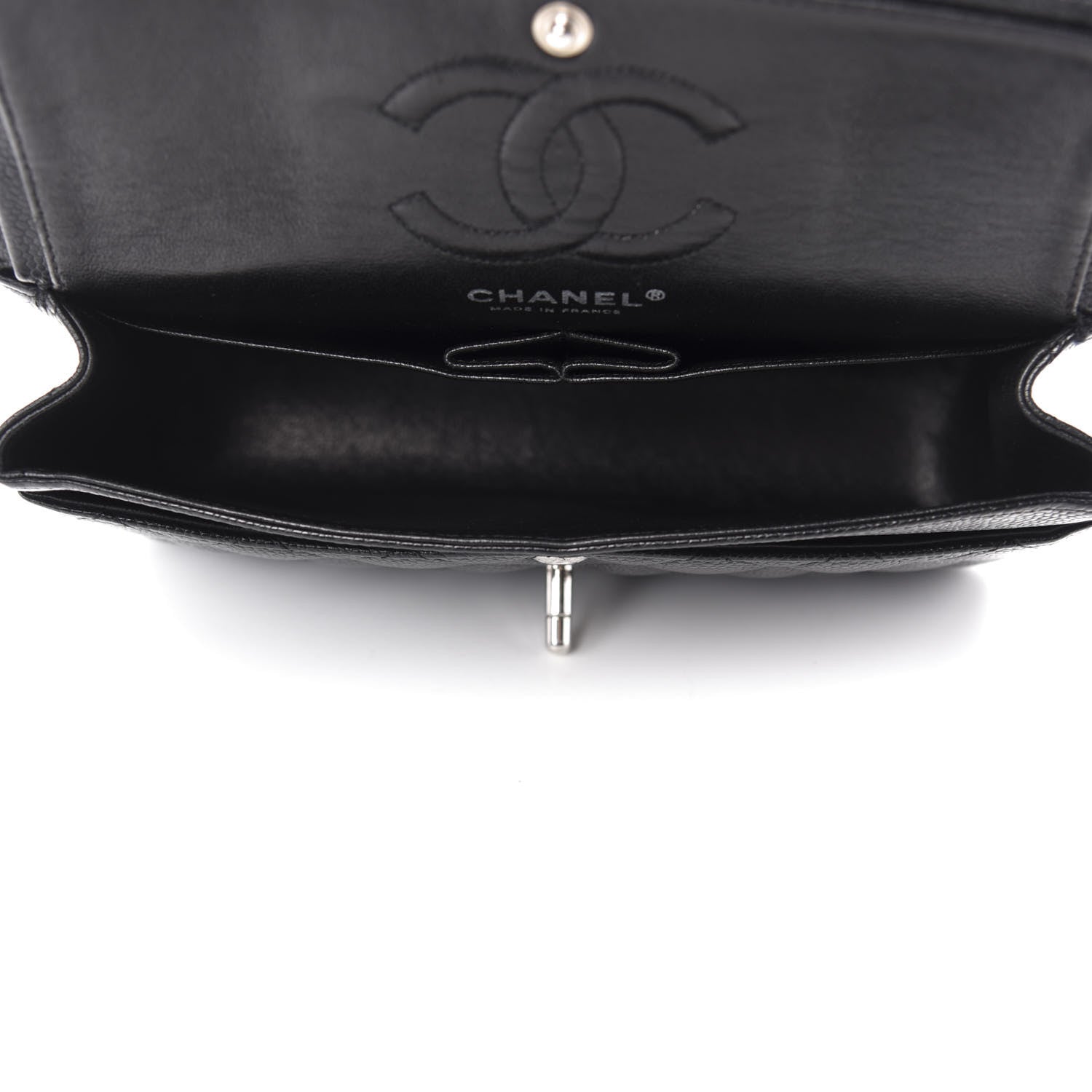 Chanel Caviar Quilted Small Double Flap Black 5 of 13