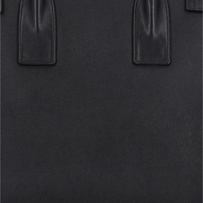 Saint Laurent Calfskin Large Sac de Jour Carryall Black 8 of 10