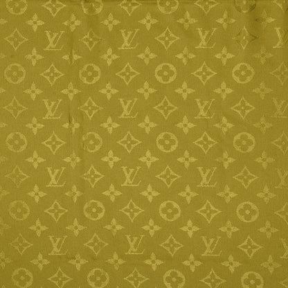 Louis Vuitton Wool Silk Monogram Shawl Green 1 of 5