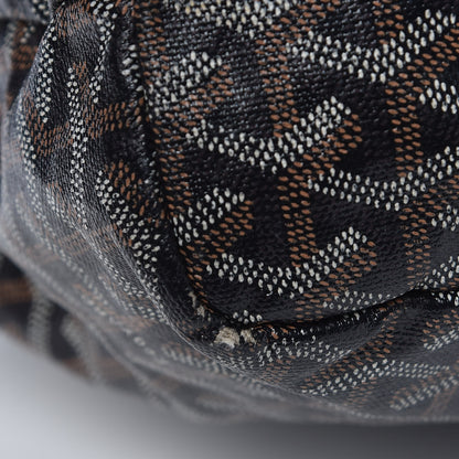 Goyard Goyardine Fidji Zip Hobo Black 16 of 19